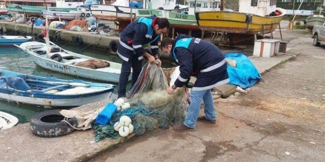 Balıkçıların Misine Ağlarına El Konuldu