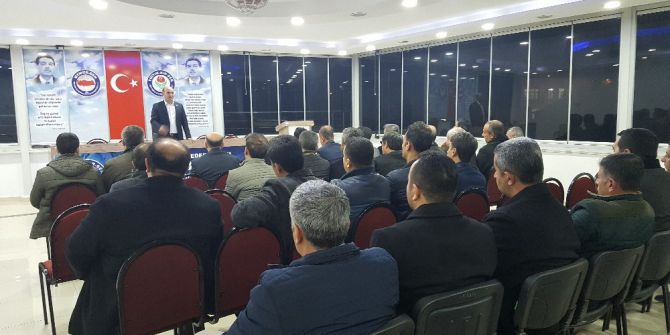 Eğitim Bir-sen Adıyaman Şubesi Başkanı Ali Deniz: