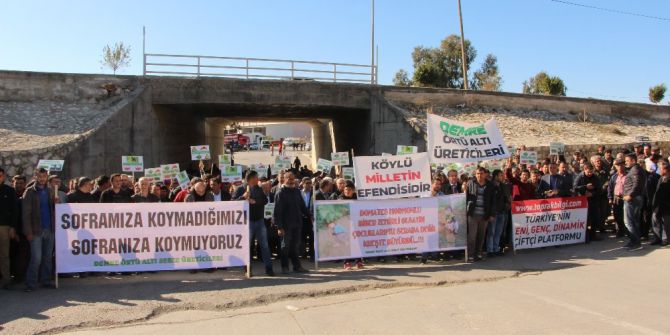 Demreli Üreticilerden ’Hormon’ Tepkisi