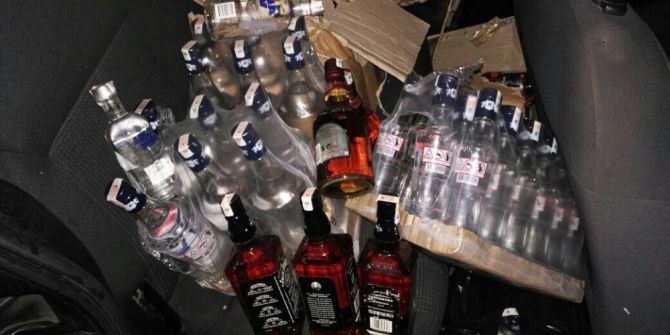 Jandarmadan Sahte İçki Operasyonu