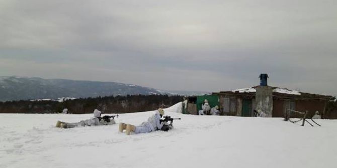 Komandolar Karadeniz Yaylalarında Operasyon Düzenledi