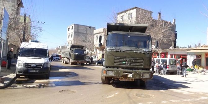 Sınır Hattında Askeri Hareketlilik