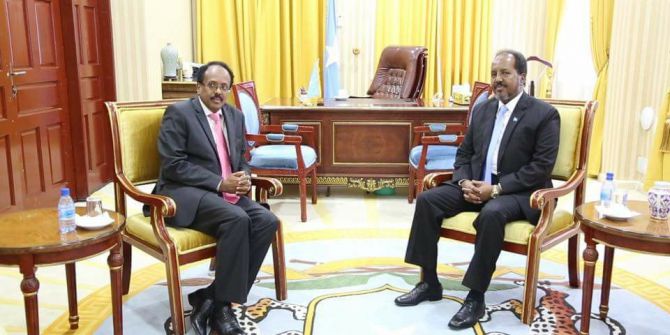 Framco, Federal Somali Cumhuriyeti Cumhurbaşkanlığı Görevini Teslim Aldı