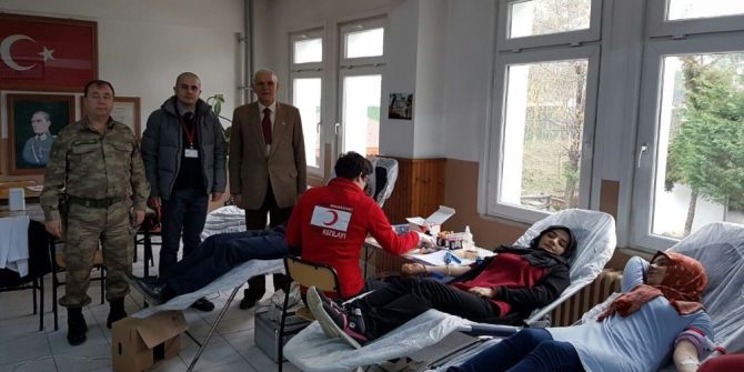 Yakakent Jandarmadan Kan Bağışı