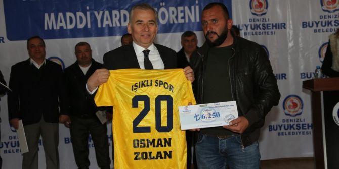 Büyükşehir’den Amatör Spor Kulüplerine Destek Sürüyor