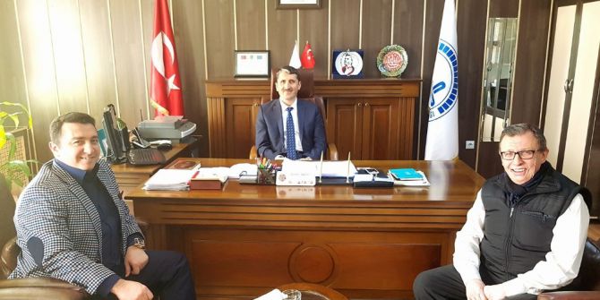 Başkan Bakıcı Umreden Dönen Müftü Bağcı’yı Ziyaret Etti