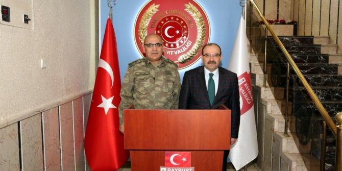 Tümgeneral Özkara, Vali Ustaoğlu’nu Ziyaret Etti