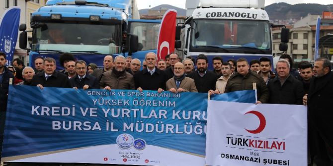 Bursa’dan Halep’e Yardımlar Sürüyor