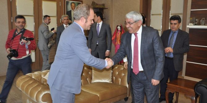 Ab Türkiye Delegasyonu Poupeau’dan Başkan Karaçanta’ya Ziyaret