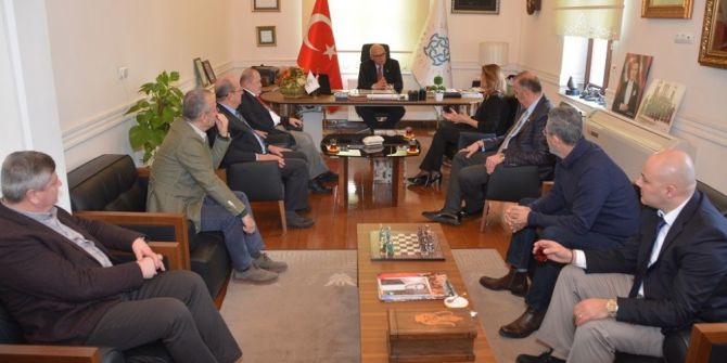 Tyf’den Başkan Eşkinat’a Ziyaret