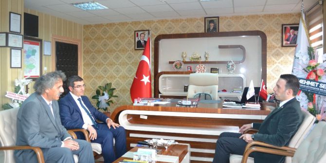 Çat Kaymakamı Doğan’dan Asp İl Müdürlüğüne Ziyaret