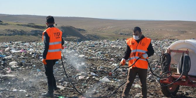 Kış Sezonu İlaçlama Çalışmaları Devam Ediyor