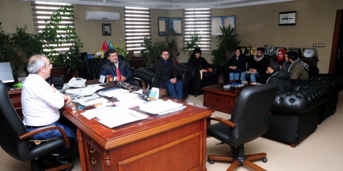 Rektör Battal Yabancı Uyruklu Öğrencilerle Bir Araya Geldi