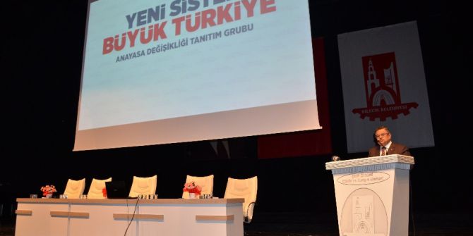 Halk Buluşmasında Türkiye’de Cumhurbaşkanlığı Sistemi Konuşuldu