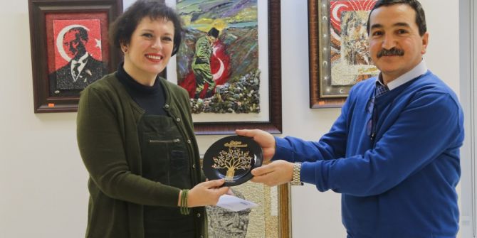 “Doğadan Sanata” Resim Sergisi Tskm’de Açıldı