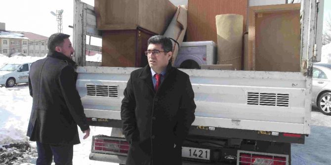 Kaymakam Çetin’den Suriyeli Ailelere Yardım