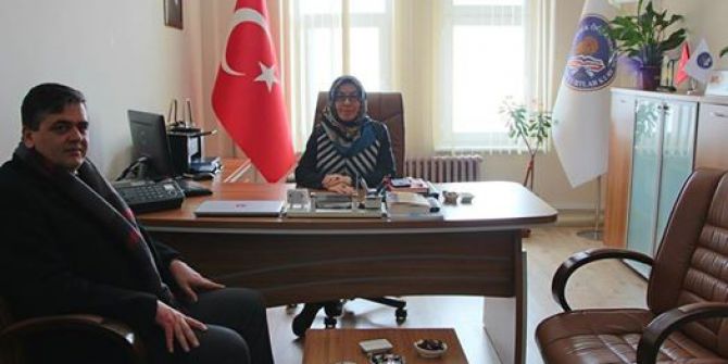 Başkan Yalçın’dan Yüksek Öğrenim Kredi Ve Yurtlar Kurumu Müdürü Leblebicioğlu’na Ziyaret
