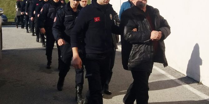 Bylock Kullandığı Tespit Edilen 10 Şüpheli Adliyeye Sevk Edildi