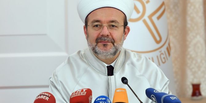 Diyanet İşleri Başkanı Görmez, Almanya’da Ditib İmamlarının Evine Düzenlenen Baskını Değerlendirdi