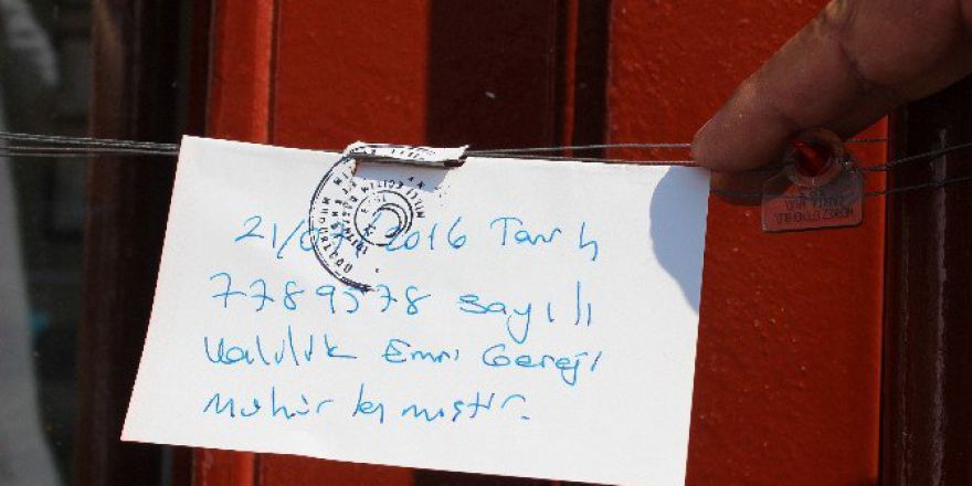 Denizli’de 7 Okul Mühürlendi