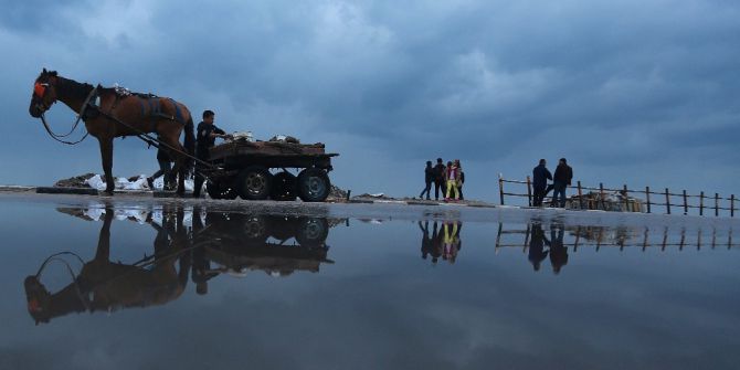 Kuzey Gazze’de Yağmur Hayatı Zorlaştırdı