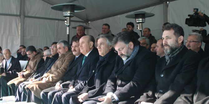 Taksim Camiinin Temeli Atıldı