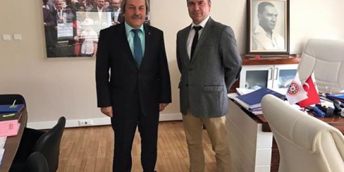 Başkan Şahin’den Türkiye Geleneksel Spor Dalları Federasyonuna Ziyaret