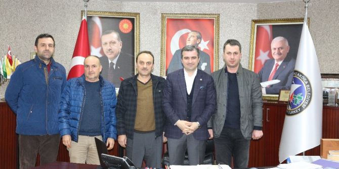 Başkan Yemenici Taşıyıcılar Kooperatifi Yönetimini Ağırladı