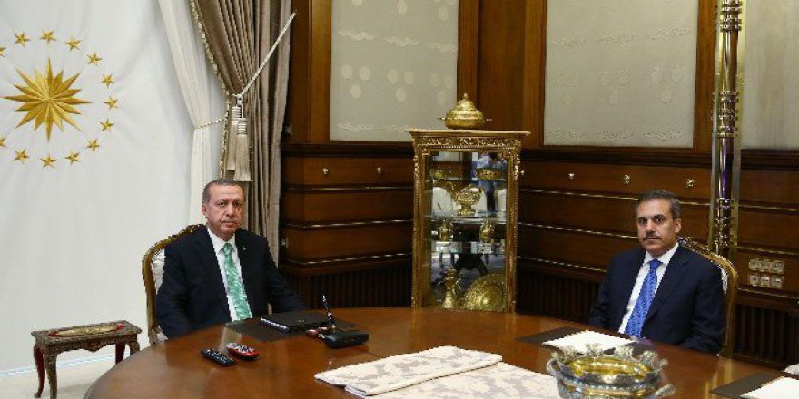 Cumhurbaşkanı Erdoğan Mit Müsteşarı Fidan’ı Kabul Etti