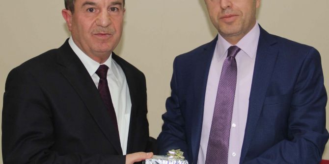 Kahramanmaraş’a Atanan Defterdar Çoban’a Veda Yemeği