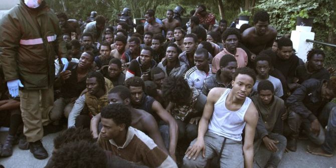 500 Göçmen Sınır Tellerini Aşıp İspanya Topraklarına Girdi