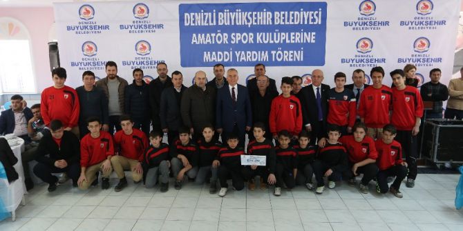 Amatör Kulüplere Büyükşehir Desteği Sürüyor