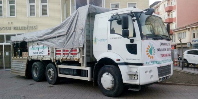 Hayrabolu’dan Depremzedelere Yardım