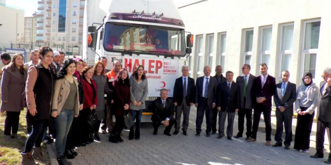 Yurtta Kalan Kız Öğrencilerden Suriye’ye Yardım Eli