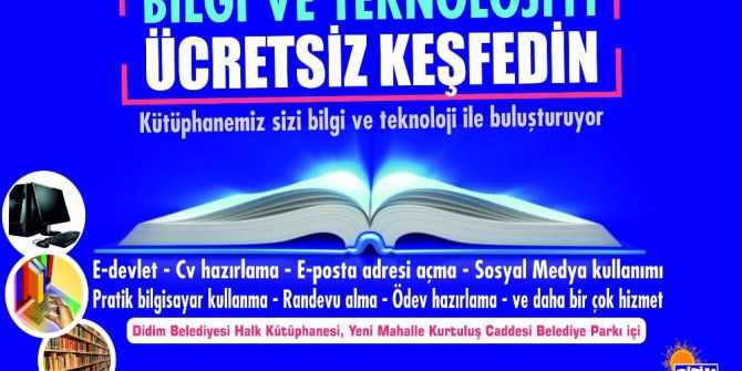 Didim Belediyesi, Herkes İçin Kütüphane Projesine Katıldı