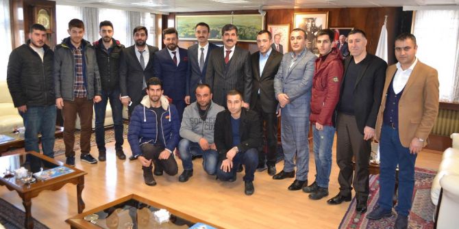 Başkan Asya, 15 Temmuz Milli İrade Ve Demokrasi Derneği Üyelerini Kabul Etti