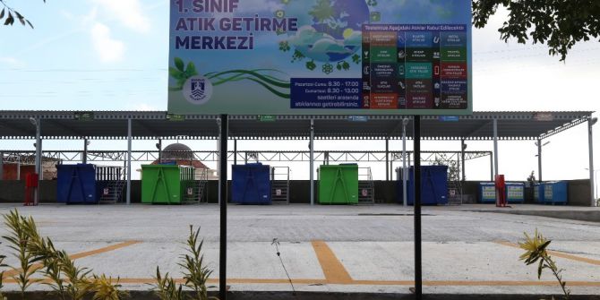 Bodrum’da Atık Getirme Merkezi Hizmete Girdi