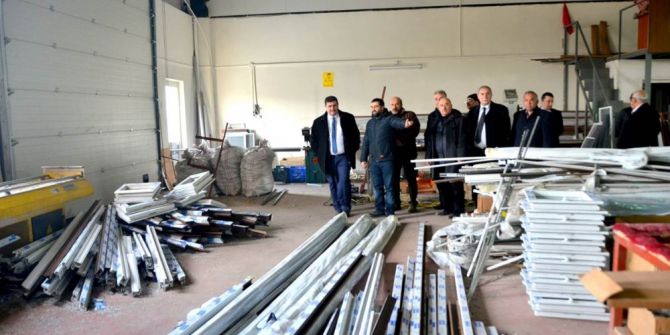 Organize Örnek Küçük Sanayi Sitesinin Alt Yapı Sorunu Çözülüyor