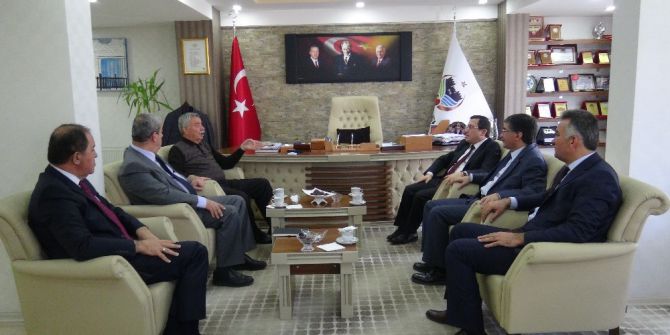 Rektör Kızlay’dan Başkan Küçük’e Ziyaret