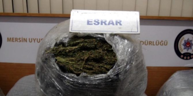Mersin’de Uyuşturucu Operasyonu