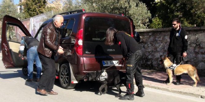 Muğla Polisinden Uyuşturucu Denetimi