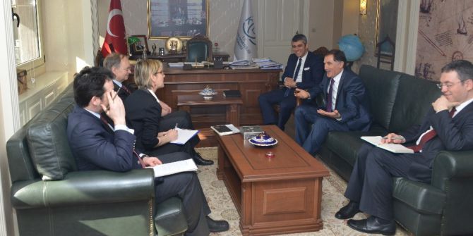 Kamu Başdenetçisi Malkoç, Ab Türkiye Delegasyon Başkanı Berger İle Görüştü