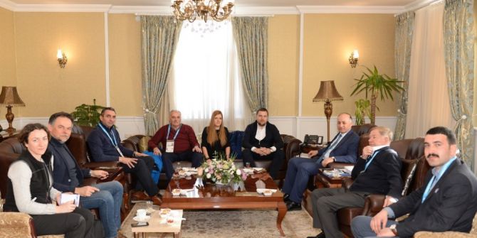 Saraybosna Belediye Başkanı Skaka’dan Vali Azizoğlu’na Ziyaret