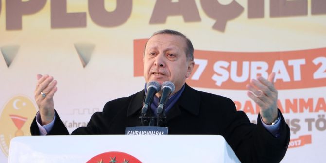 Cumhurbaşkanı Erdoğan Kahramanmaraş’ta