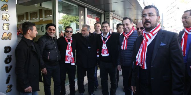 Antalyaspor’da Esnaf Ziyareti