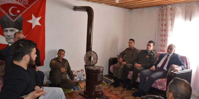 Kaymakam Güven’den El-bab Gazisine Ziyaret