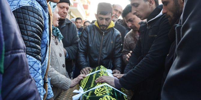 Gelibolu’da Yangında Ölen 13 Aylık Bebek Toprağa Verildi