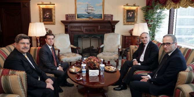 Bakan Faruk Özlü İhlas Holding’i Ziyaret Etti