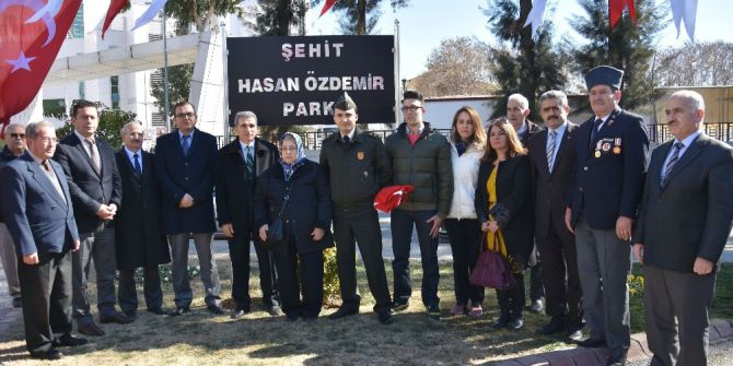 Şehit Polis Memuru Hasan Özdemir’in Adı Parkta Yaşayacak