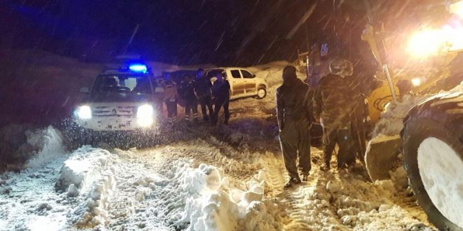 Beytüşşebap’ta 8 Saatlik Hasta Kurtarma Operasyonu